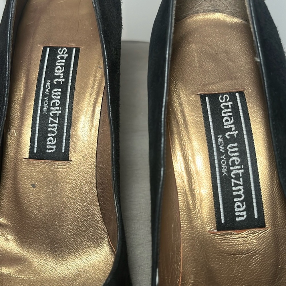 Stuart Weitzman Suede Heels - Picture 7 of 12